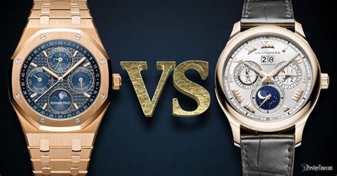 Luxury Watch Comparisons .